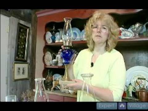 How to Collect Oil Lamps : Pricing for Antique Oil Lamps: Part 3