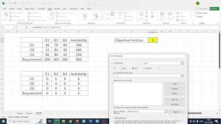 Transportation Problem using Excel Solver by Dr Lalit Prasad