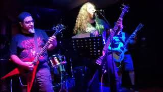 Disposable Batch "Garden in flames". Kremaster cover. 27 dic 2025. Bar Talcahuano, PAC, Stgo. Chile.