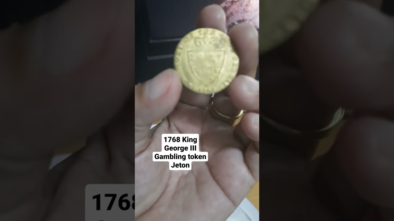 King George III Gambling Token Jeton 1768