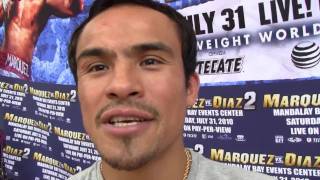 Juan Manuel Marquez - Floyd Mayweather Is Better Than Manny Pacquiao - esnews