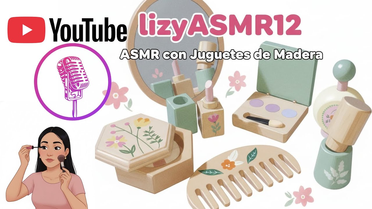 💋 ASMR Roleplay | Tu mejor amiga te maquilla con madera 🪵✨ Te consuela y cuida de ti
