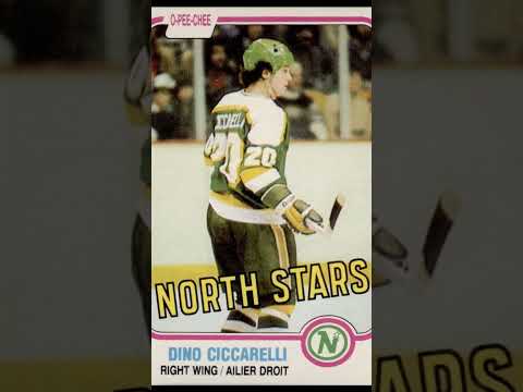 Dino Ciccarelli Minnesota North Stars 1981-82 O-Pee-Chee 161 NHL Hockey Card