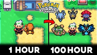i Played Pokemon Flora Sky For 100 Hour's | Meri Champion 🏆 Banne ki journey