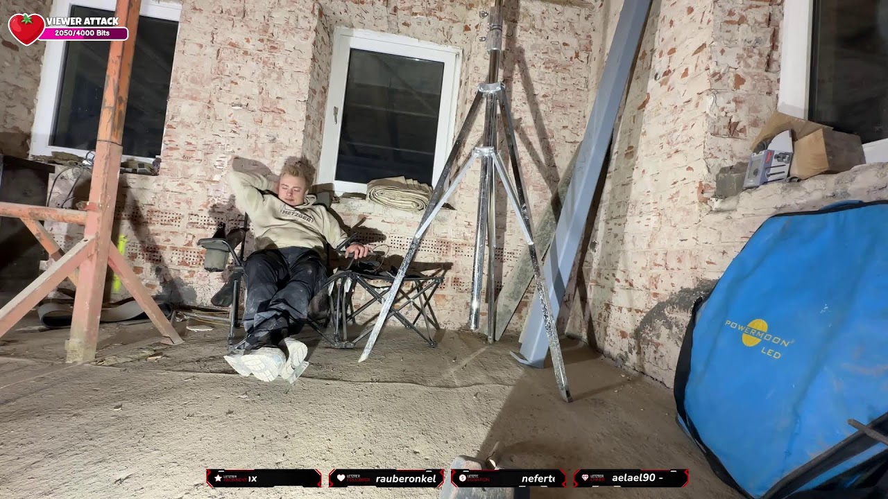 Kellerboden einreisen Achtung es wird laut 💪🏼