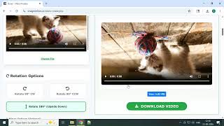 How to Rotate Video 90 Degrees Online Free (Without Uploading!) | ImageOnline screenshot 4