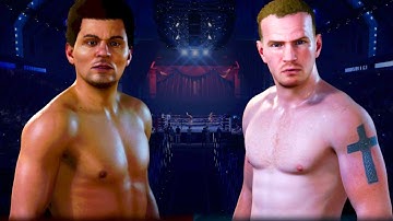 Roberto Duran vs Micky Ward FULL FIGHT | Undisputed Boxing Game AI Simulation Gameplay (CPU vs CPU)