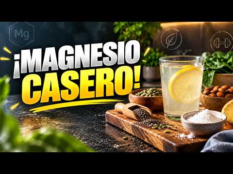 MAGNESIO CASERO EN POLVO: El suplemento natural de semillas y cacao en 5 minutos