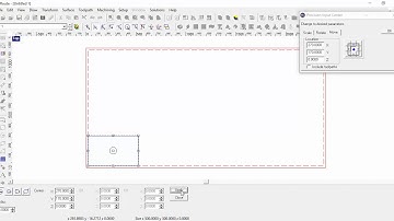 EnRoute , drawing a circle in center of rectangle