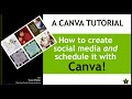 How To Create And Schedule Social Media With Canva For Churches