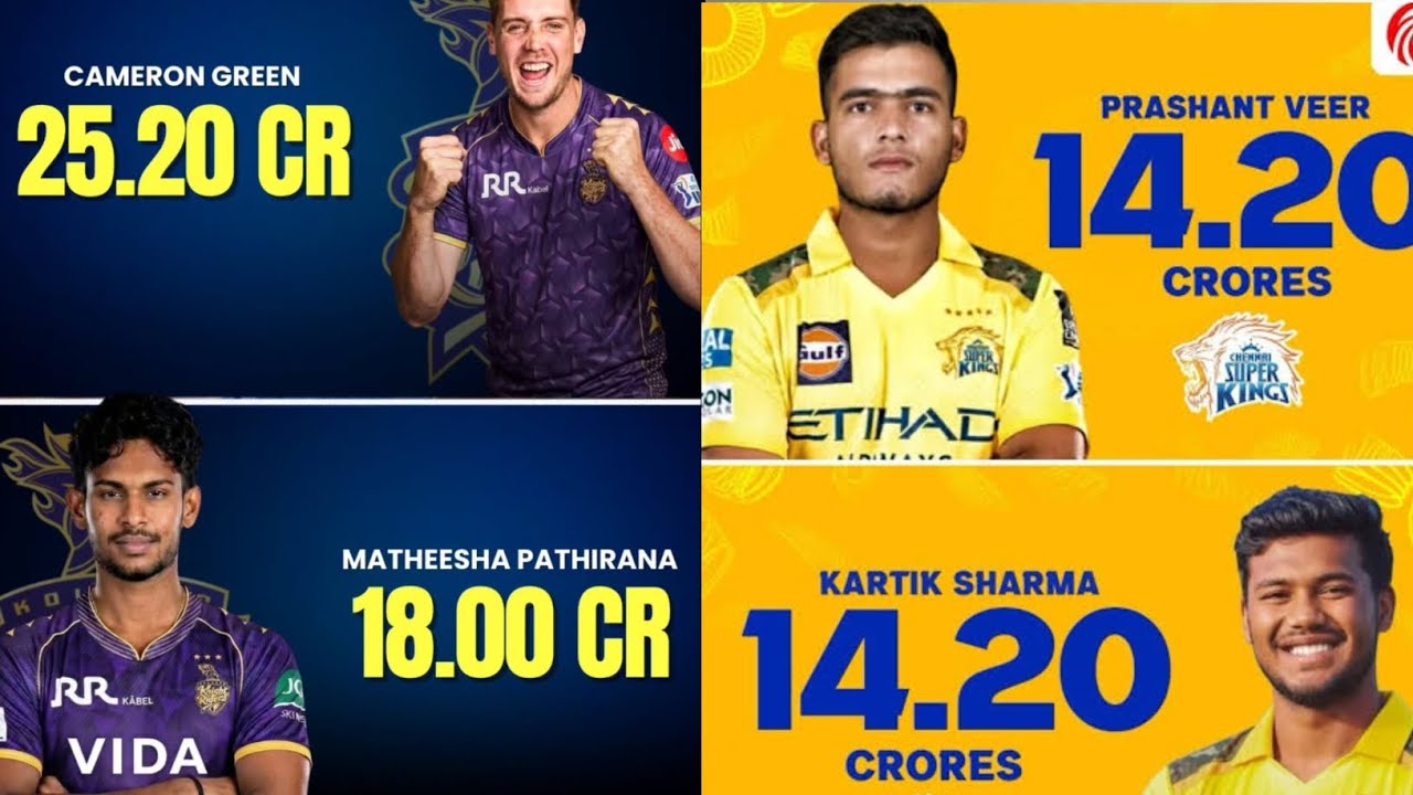 Ipl auction highlights 