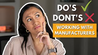 TIPS FOR WORKING WITH CLOTHING MANUFACTURERS OVERSEAS | MY TOP DO'S AND DON'TS FOR FASHION BRANDS
