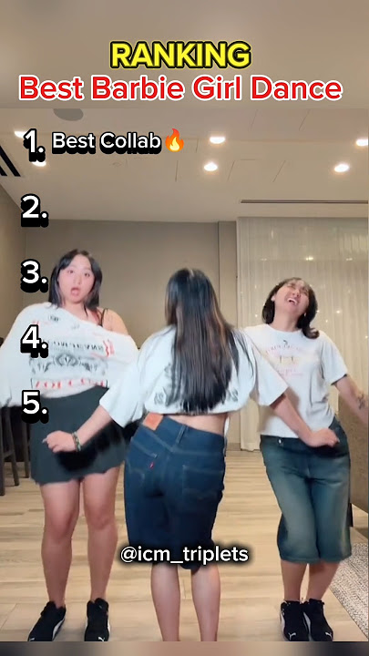 Ranking the best TikTok Barbie Girl Dance Part–2🔥💅🏻(TikTok Stiches)