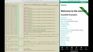 Test Automation Sample: android react native: sample-rn-app: webview
