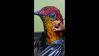 Painting: Ruby topaz (aruba) Time Lapse