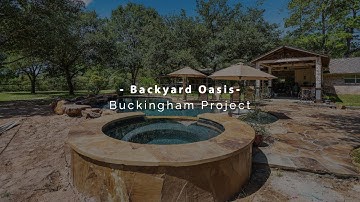 Custom Resort Style Pool wit Bar Stools and Beach Entry | Backyard Oasis