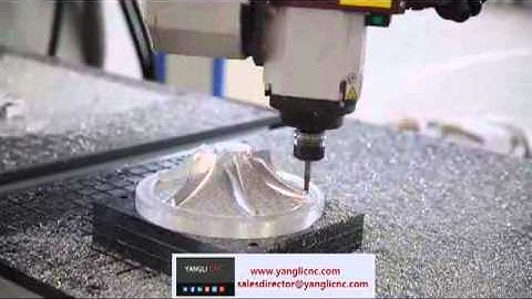 5   axis  cnc  machine  for  aluminum  alloy  making video