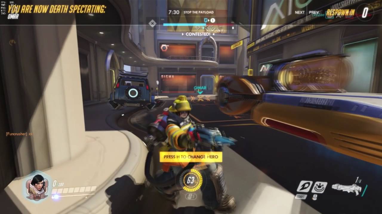 Crazy bug won't let you respawn? | Overwatch