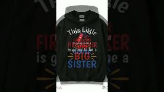 This Little Firecracker Is Going To Be A Big Sister Shirt #Shorts