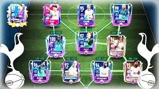 FULL TOTTENHAM SPECIAL CARDS SQUAD BUILDER! FIFA MOBILE 19