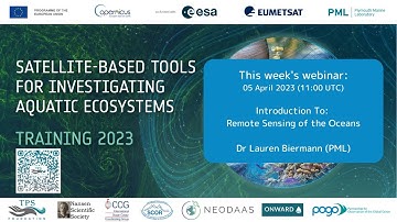 Training 2023 - Module 1 - Introduction To Remote Sensing of the Oceans