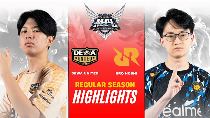 DEWA UNITED vs RRQ HOSHI HIGHLIGHTS | MPL ID S15 Regular Season DEWA vs RRQ