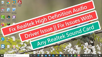 Fix Realtek High Definition Audio Driver Issue || Fix Issues With Any Realtek Sound [Solved]