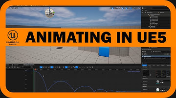 Animating a bouncing ball in UE5 using the Sequencer and Sequence Curves.