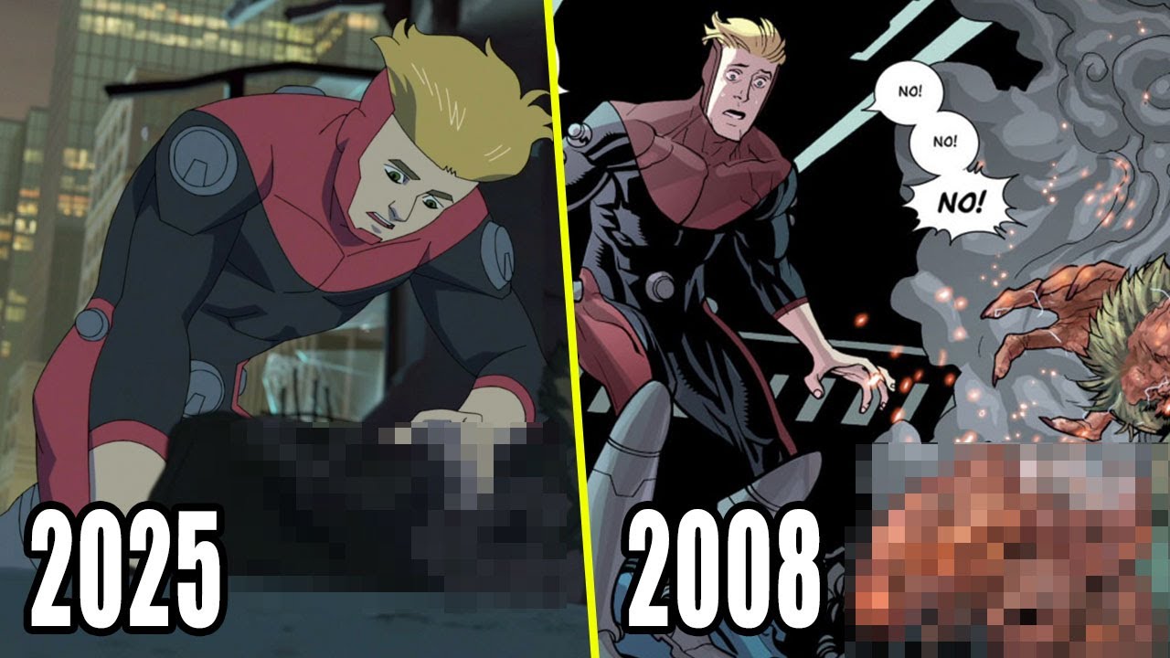 Invincible Season 3 Episode 6 & Comic COMPARISON - YouTube
