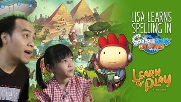 Lisa Learns Spelling in Scribblenauts Unlimited