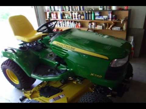 2010 John Deere X748 Ultimate quick look. - YouTube i need the location of fuse box 