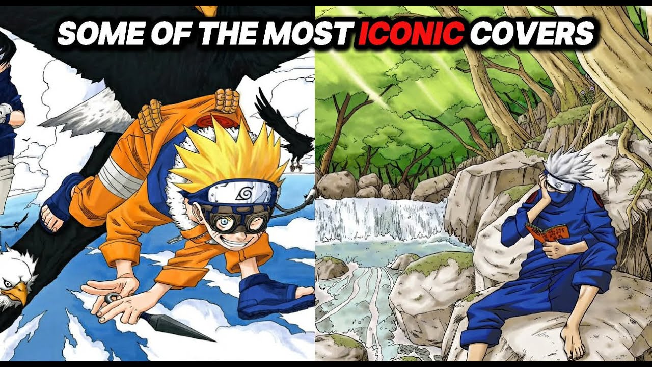 The Best Naruto Manga Covers From The Chunin Exams Arc Ranked