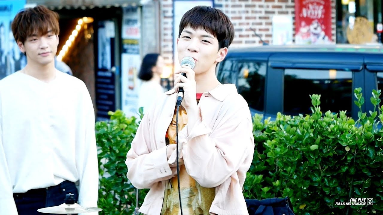 180720 OFF TO FLYING 연남동 버스킹 N.Flying 엔플라잉 회승 - 사랑했었다 + My Way + 어디에도