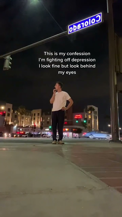 A song about struggling with depression but nobody knows