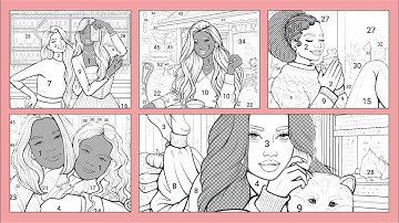 Zen color coloring game compilation by number #17 |  Coloring Games