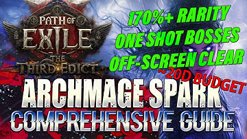 170% RARITY ABYSS FARMER - Archmage Spark Stormweaver - Path of Exile 2 Full Build Guide 0.3