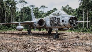 The Forgotten 1966 F-105 Swallowed by the Jungle | Military Aircraft Restoration