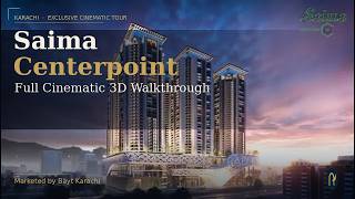 Saima Centerpoint Karachi | Cinematic 3D Walkthrough — Full Project Tour 2026