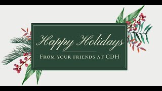 2022 Holiday Message