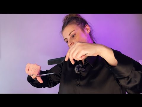 MAHALLE KUAFÖRÜNDESİN ✂️💄 TÜRKÇE ASMR 🎀 [SAKIZLI] #asmr #roleplay