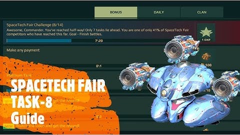 WAR ROBOTS SPACETECH FAIR EVENT || TASK-8 || GUIDE