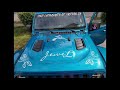 Decal installation on Melissa’s JLU Rubicon (Jewel)