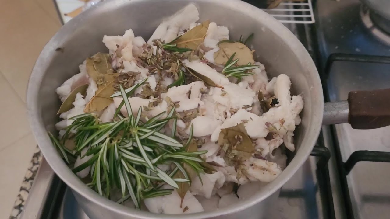 طريقة الشحمة مدوبة ومنسمة بالأعشاب كبديل للزيوت النباتية