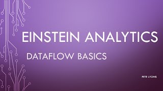 Dataflow Basics 1:  Simple Joins
