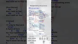 Through It All lyrics and chords #worshipmusic #chords #musiclyrics