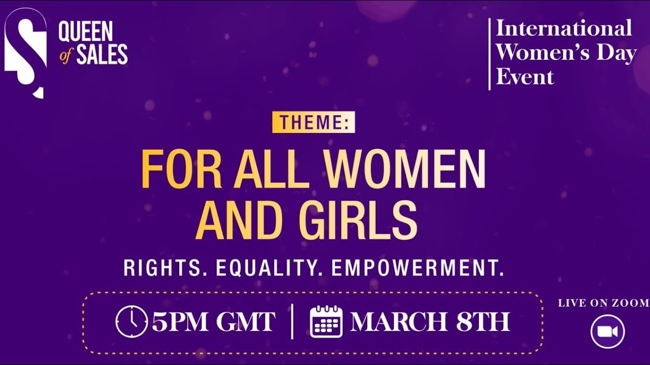 Queen of Sales International Women’s Day Event 2025