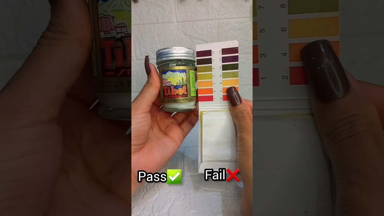 "Tibet Cream ka pH Test 🔍 Result Surprising!"