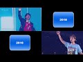 SHINee - 3 2 1 (2016 - 2018) [Comparison]