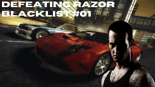 Need For Speed : Most Wanted | Final Boss Razor | Blacklist No.1| Murcielago Vs BMW M3 GTR