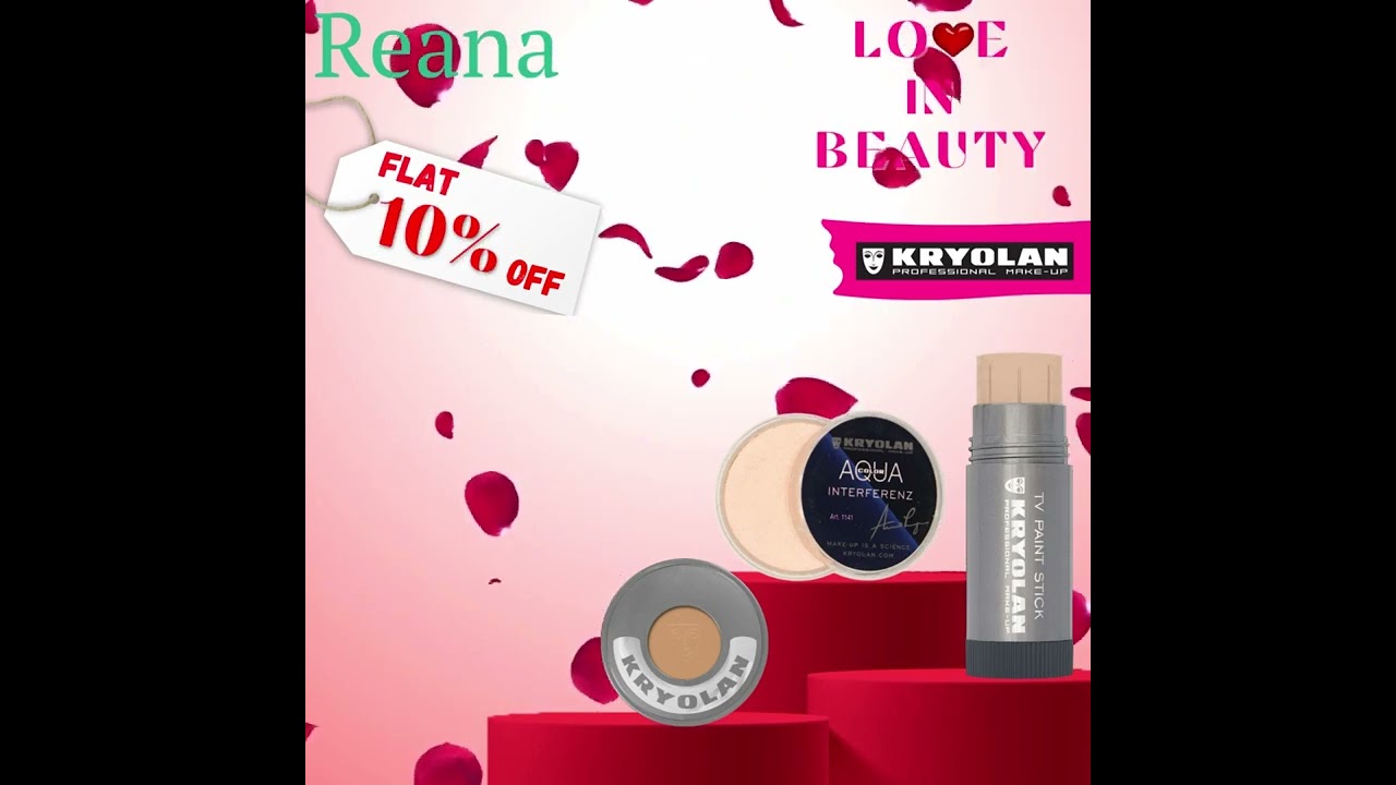 100% Natural and Imported Kryloan Cosmetics in Pakistan - Reana.pk